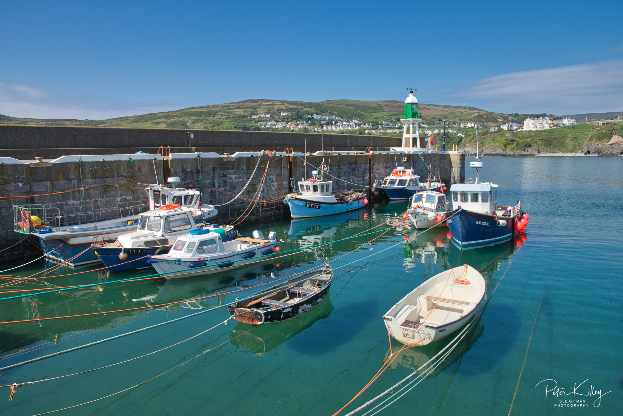 Tropical Port Erin Manx Scenes Photography