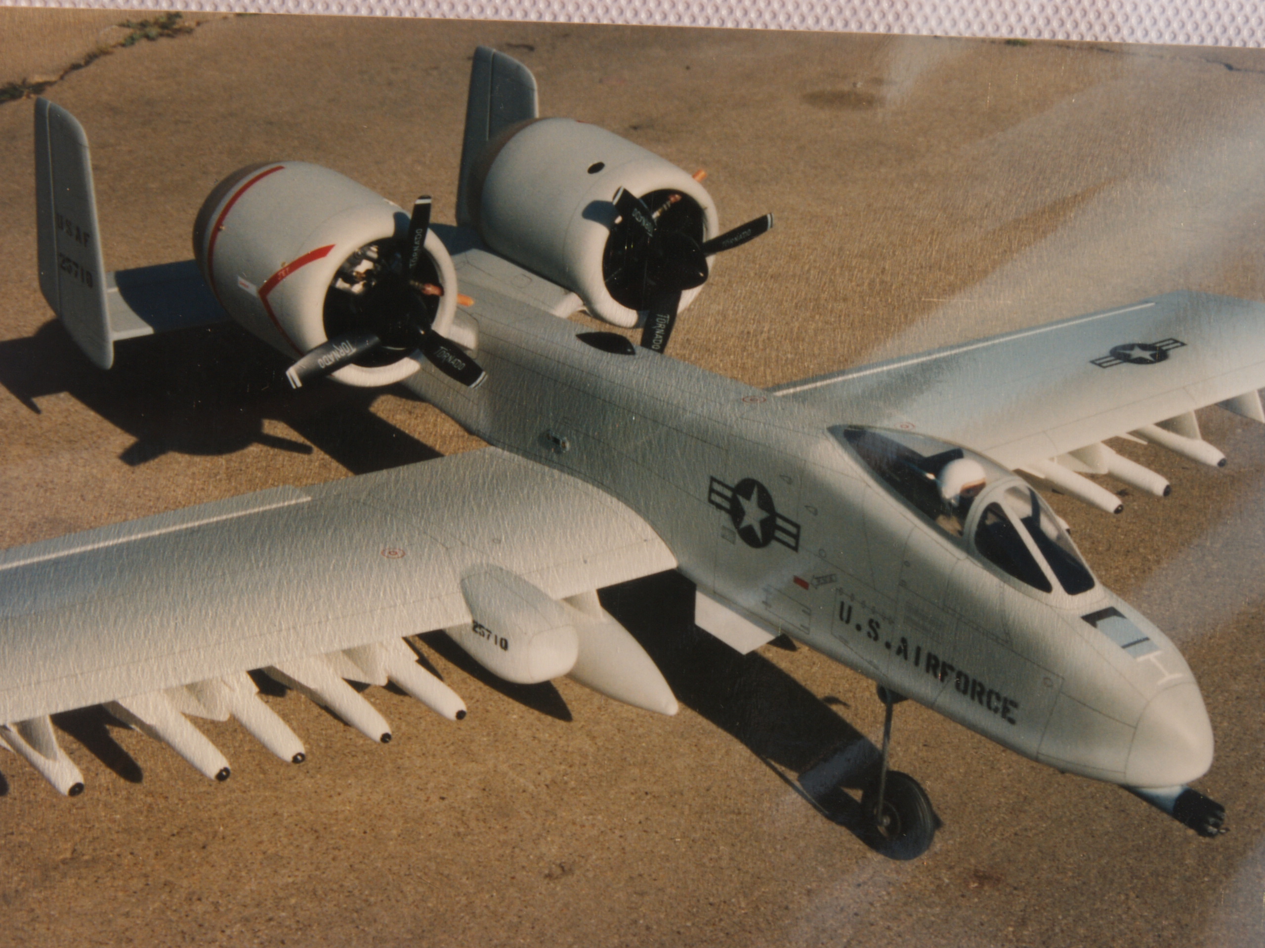 A10 Thunderbolt 61" Span SemiScale Twin Jet Attack Aircraft Model