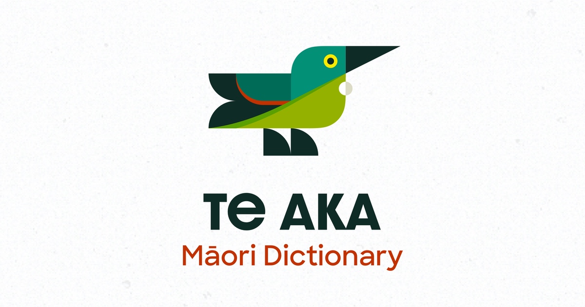 hiwimaire Te Aka Māori Dictionary
