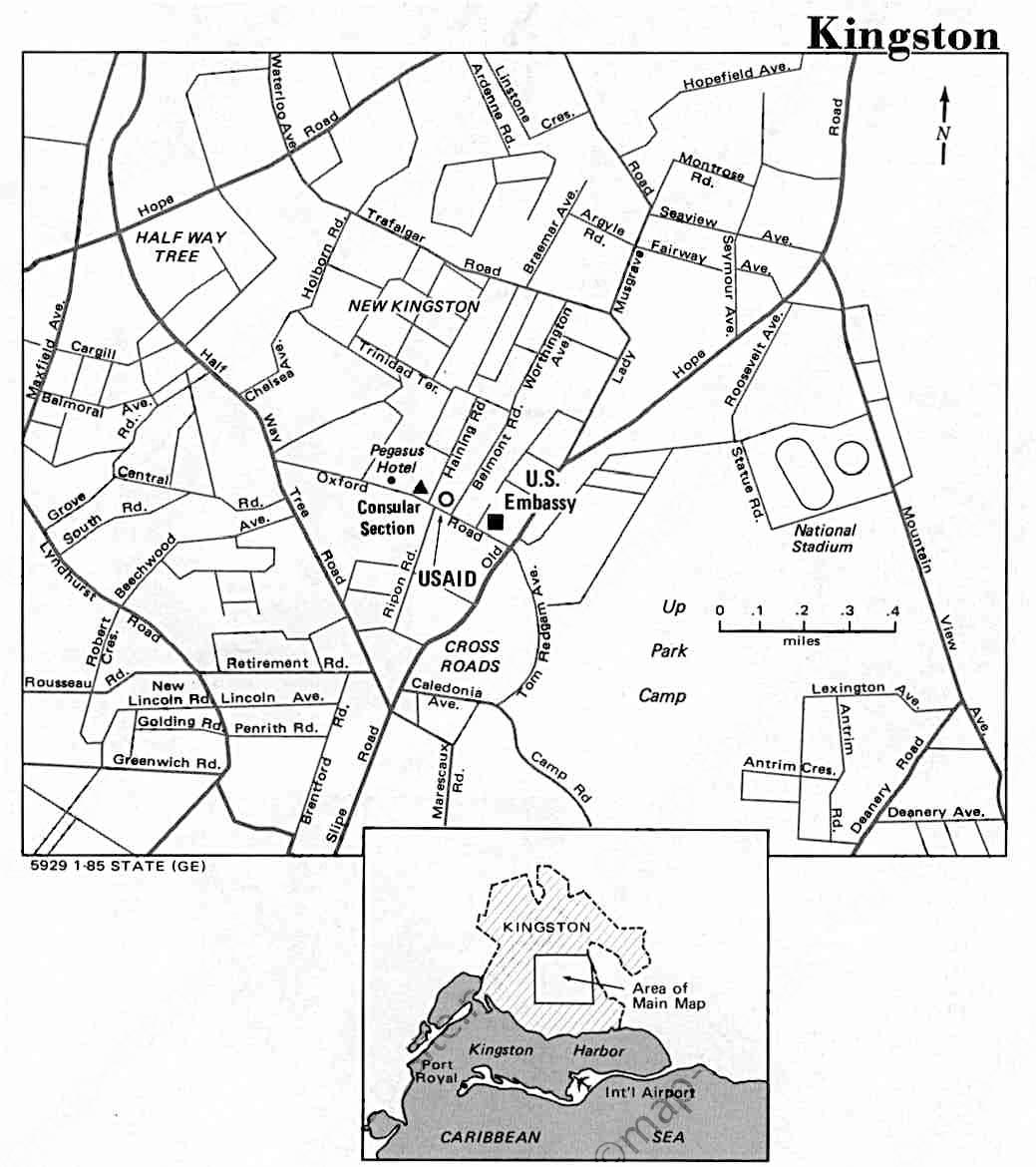 Карты Кингстона