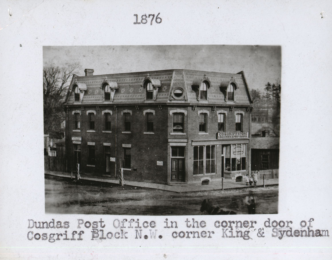 The Dundas Post Office Discover Your Historical Dundas