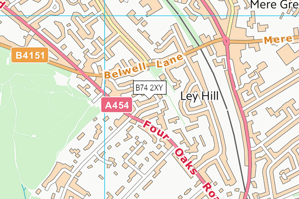 B74 2XY maps, stats, and open data