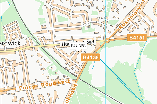 B74 3BS maps, stats, and open data