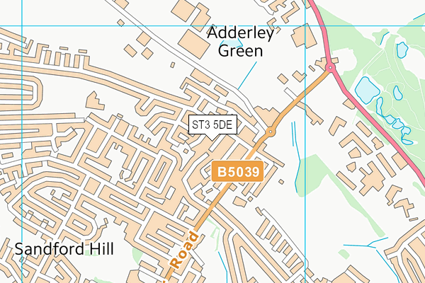 ST3 5DE maps, stats, and open data