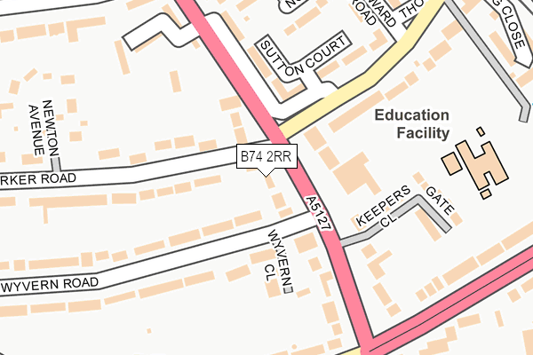 B74 2RR maps, stats, and open data