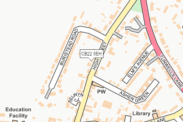 CB22 5EH maps, stats, and open data