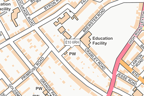 E10 6RH maps, stats, and open data