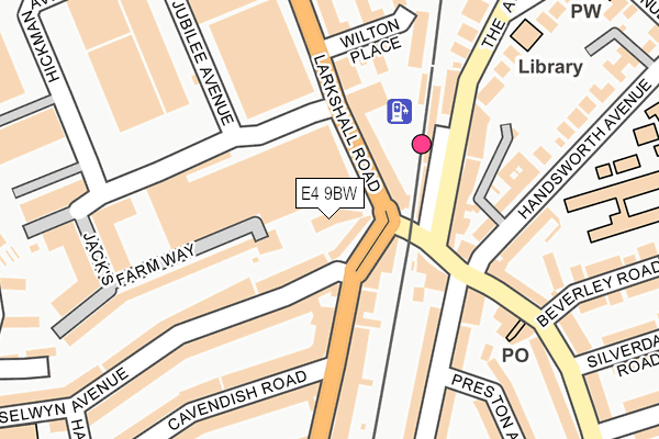 E4 9BW maps, stats, and open data