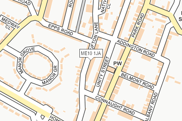 ME10 1JA maps, stats, and open data