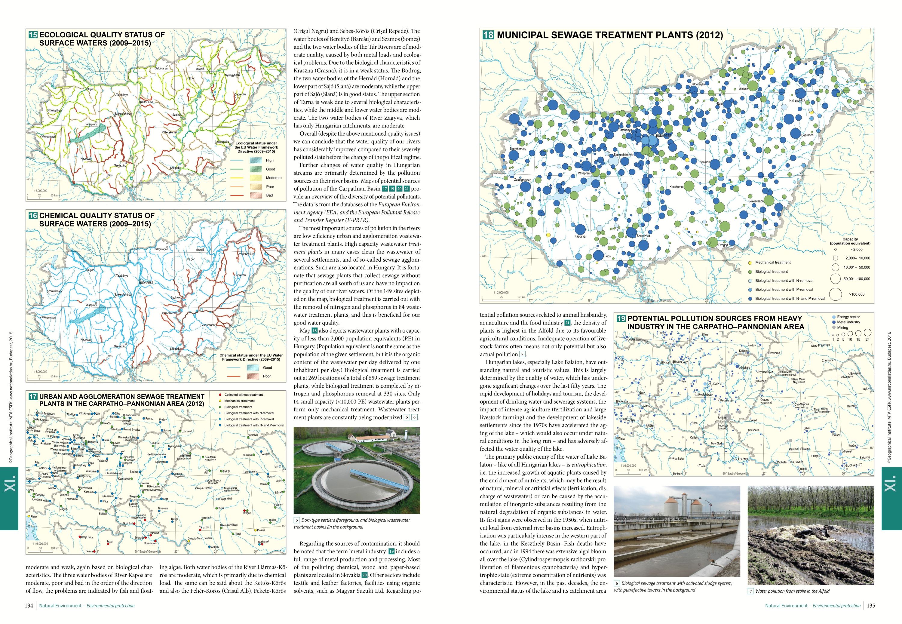 National Atlas of Hungary 2. Natural environment map.hu