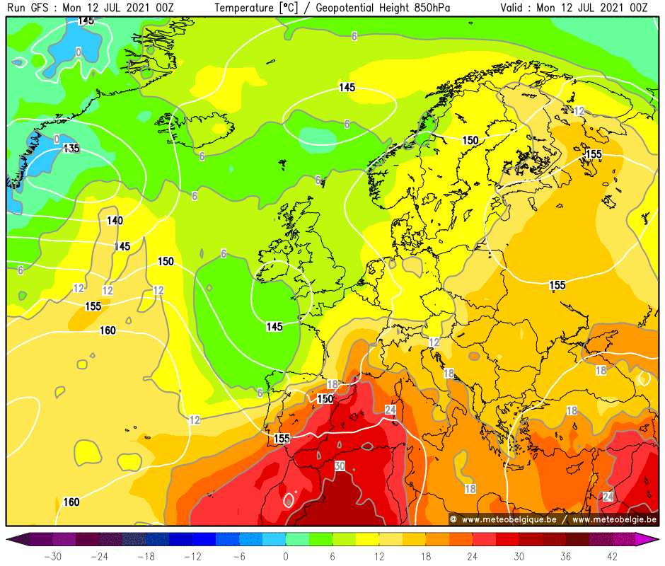 Météo en Belgique Bilan climatologique de juillet 2021