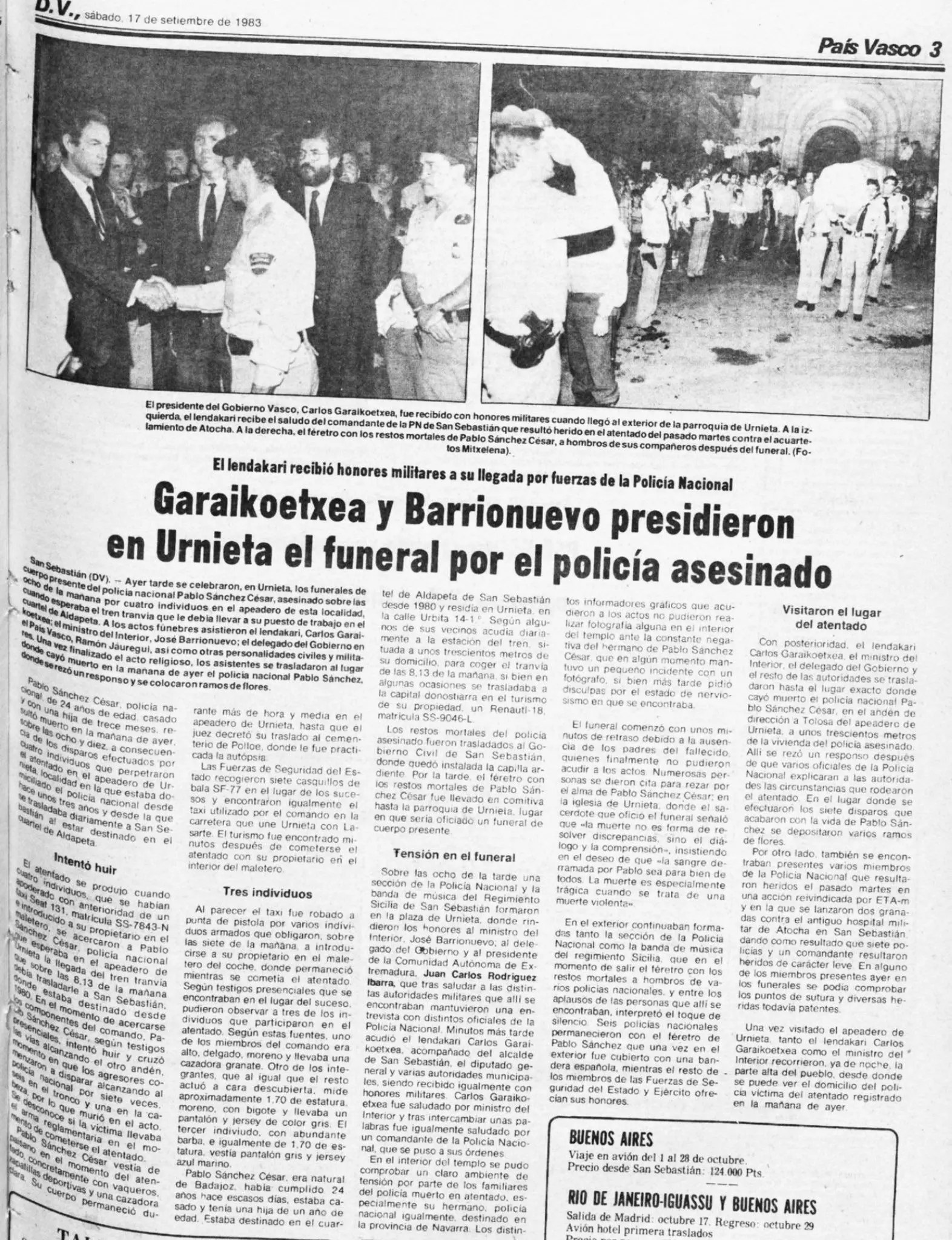 Pablo Sánchez César Mapa del terror