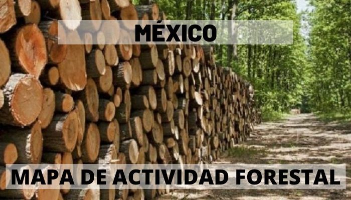 Actividad forestal en México Mapas, Descarga e Imprime