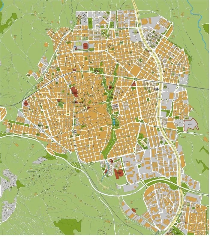 Mapa de Terrassa Mapes de Catalunya i el mon en català