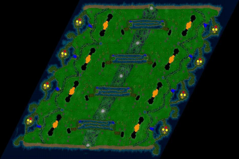 8_vuevagnuegn_wow_adventure • Siedler 3 Community Map