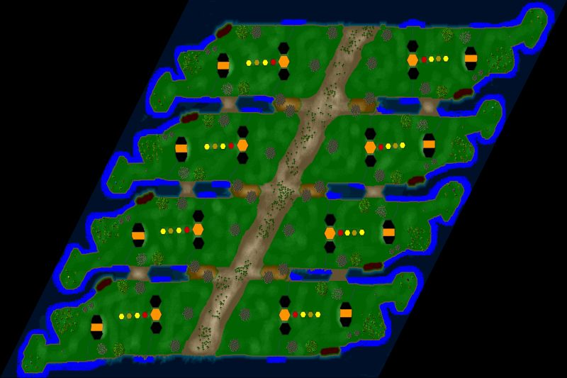 Xtreme8 • Siedler 3 Community Map
