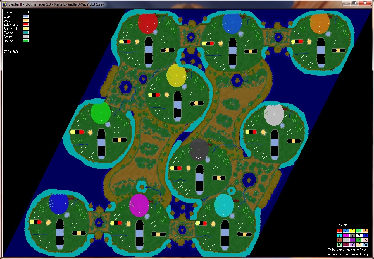 Base_10NF • Siedler 3 Community Map