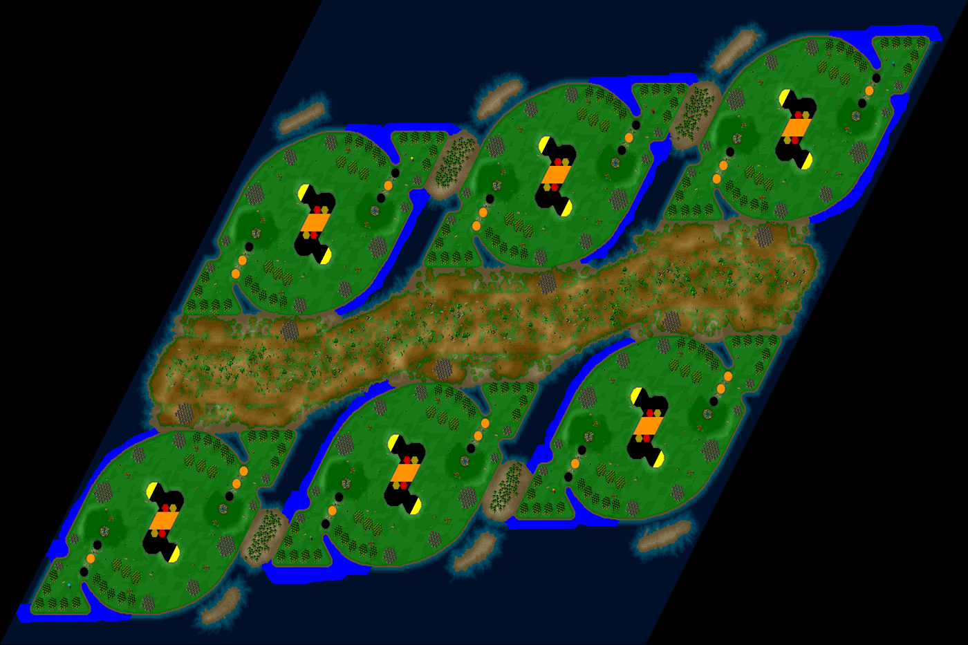 6er LowTripTraX V2 • Siedler 3 Community Map