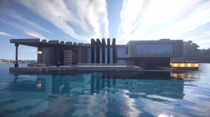 Download «Modern Beach House» (21 Mb) Map For Minecraft