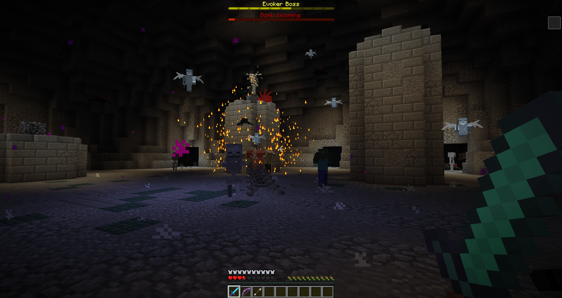 Download «Ultimate Evoker Boss» (2 mb) map for Minecraft