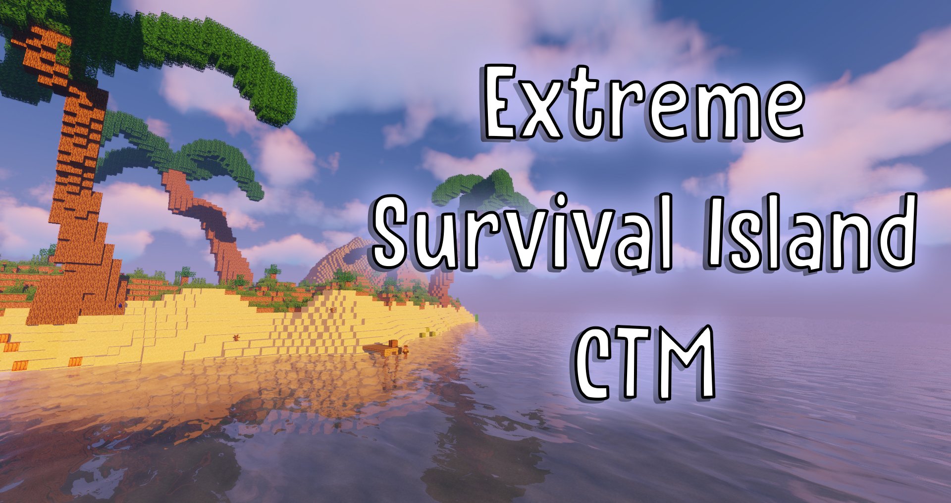 Download «Extreme Survival Island» (18 mb) map for Minecraft