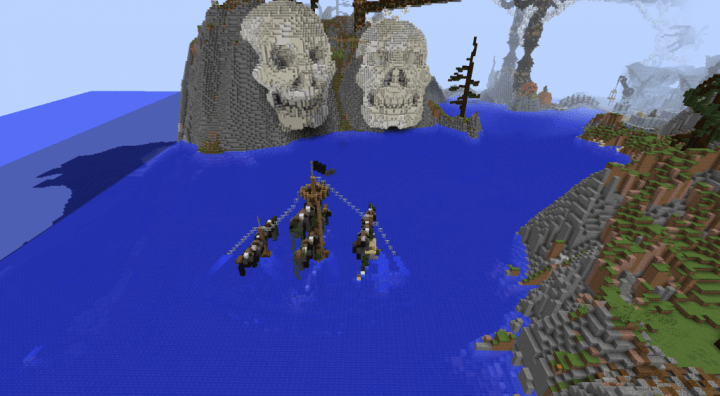 Download «Halloween Adventure» (15 mb) map for Minecraft