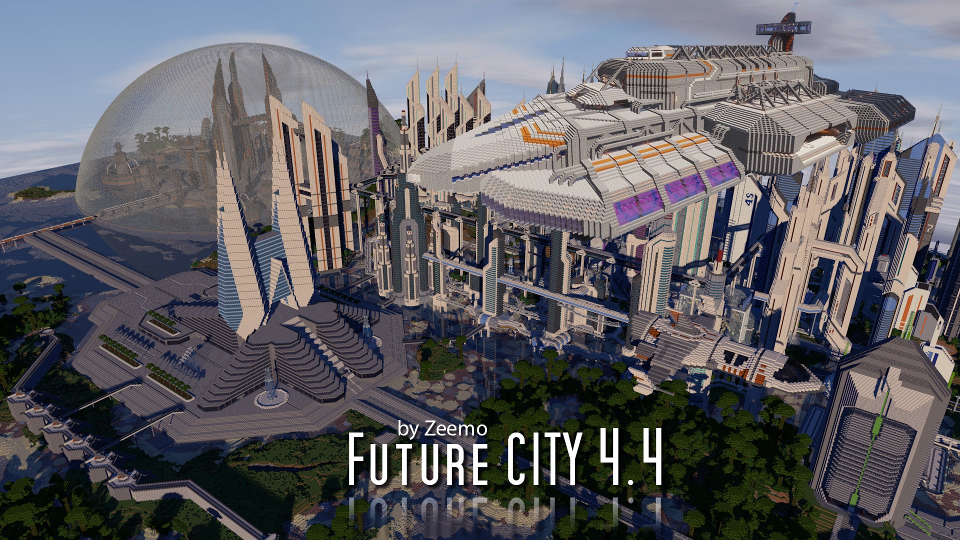 Minecraft Future City Map