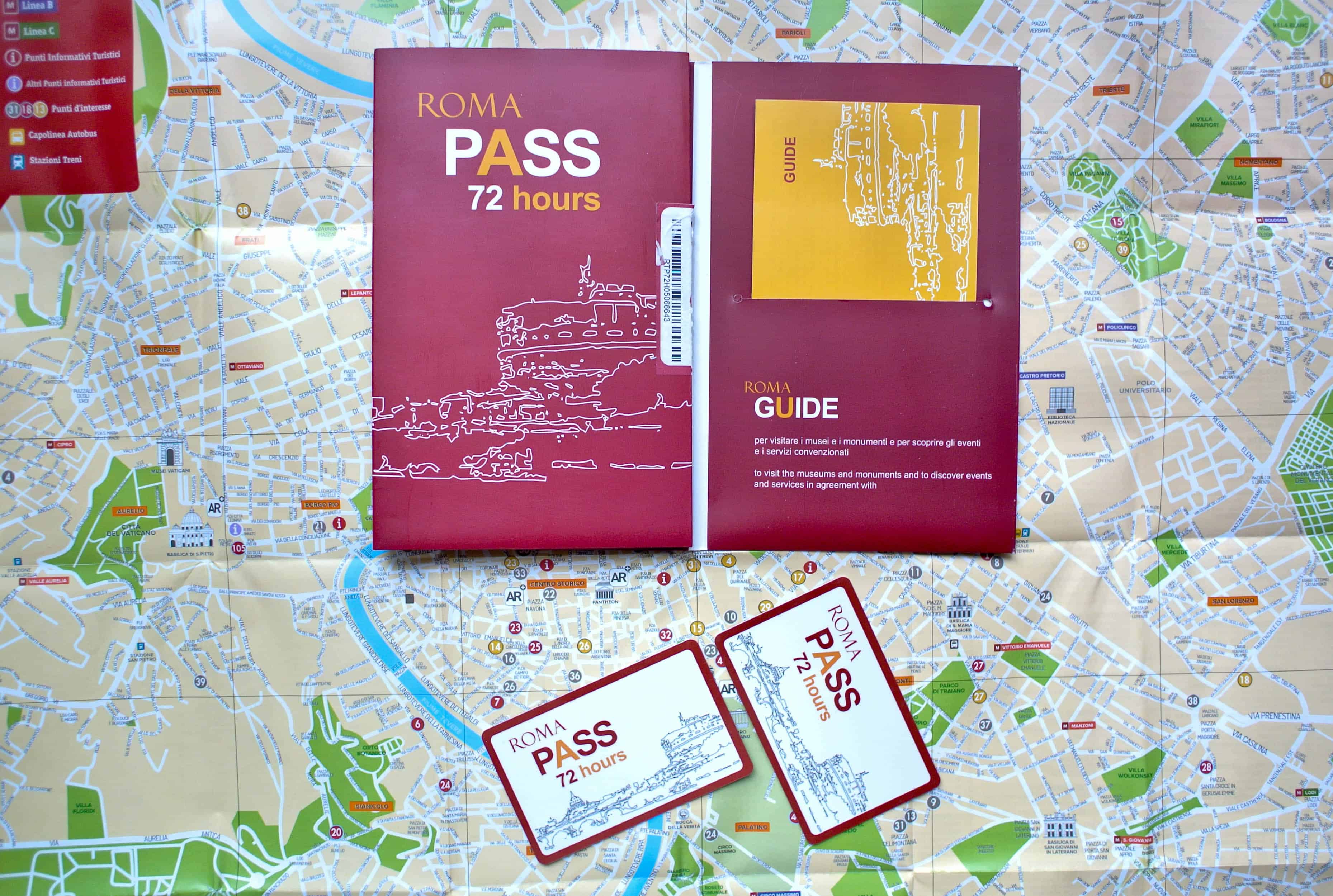 Carte Roma Pass 72H Roma Pass Mapeando Mundo