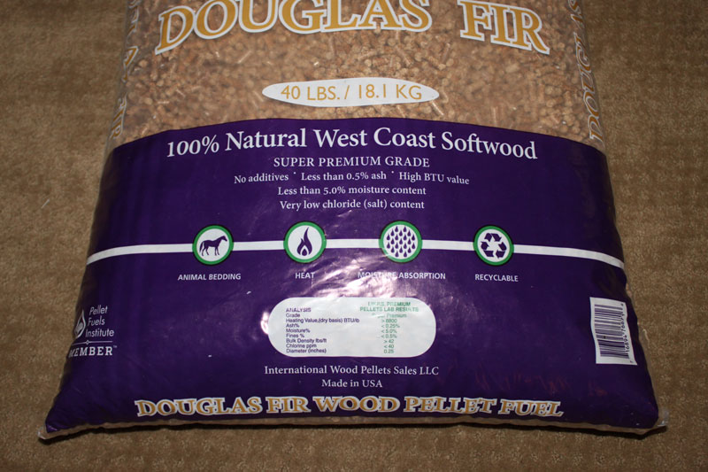 Northern Warmth Supreme Douglas Fir Pellets Get Quality Wood Pellets