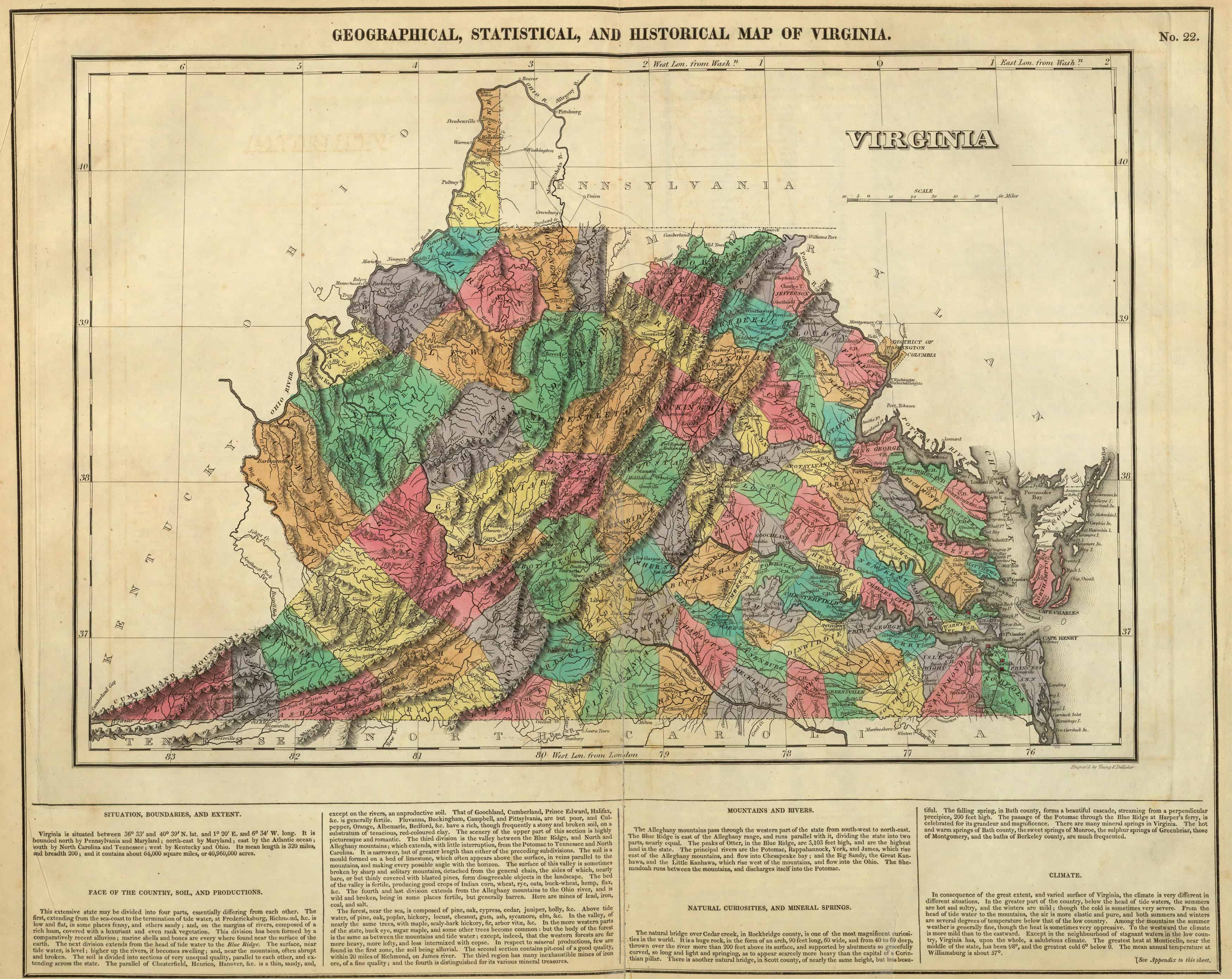 1800 County Map Of Virginia Map Of Virginia Counties 1800 Map