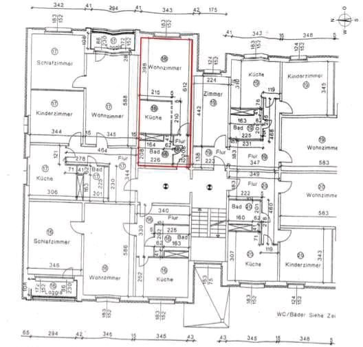 1Zimmer Wohnung zu vermieten, Warener Str, 18109 Rostock