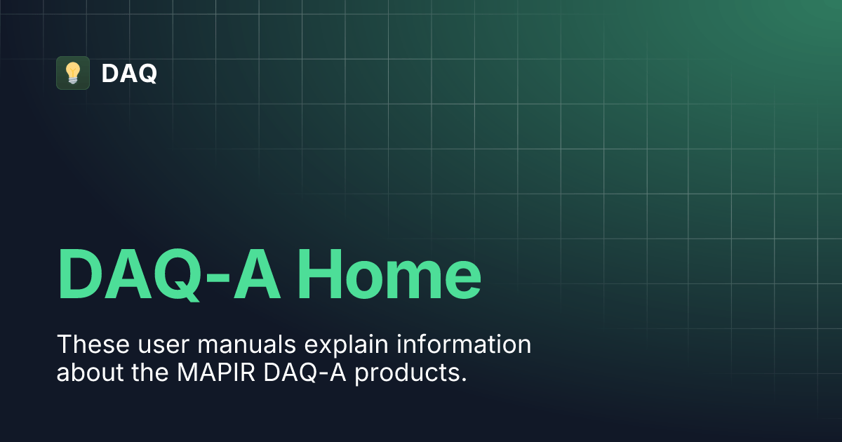 DAQ-A Home | DAQ