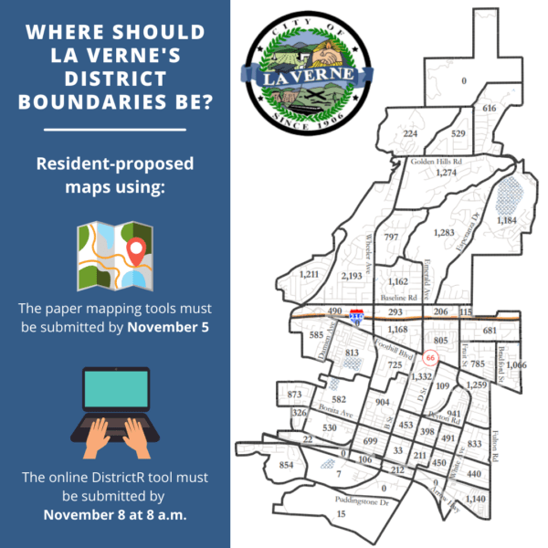 La Verne City Council Seeking Resident Input on City’s District