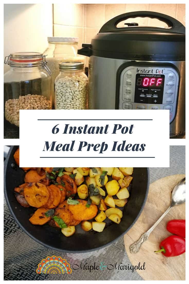 6 Meal Prep Ideas Using Instant Pot Maple & Marigold