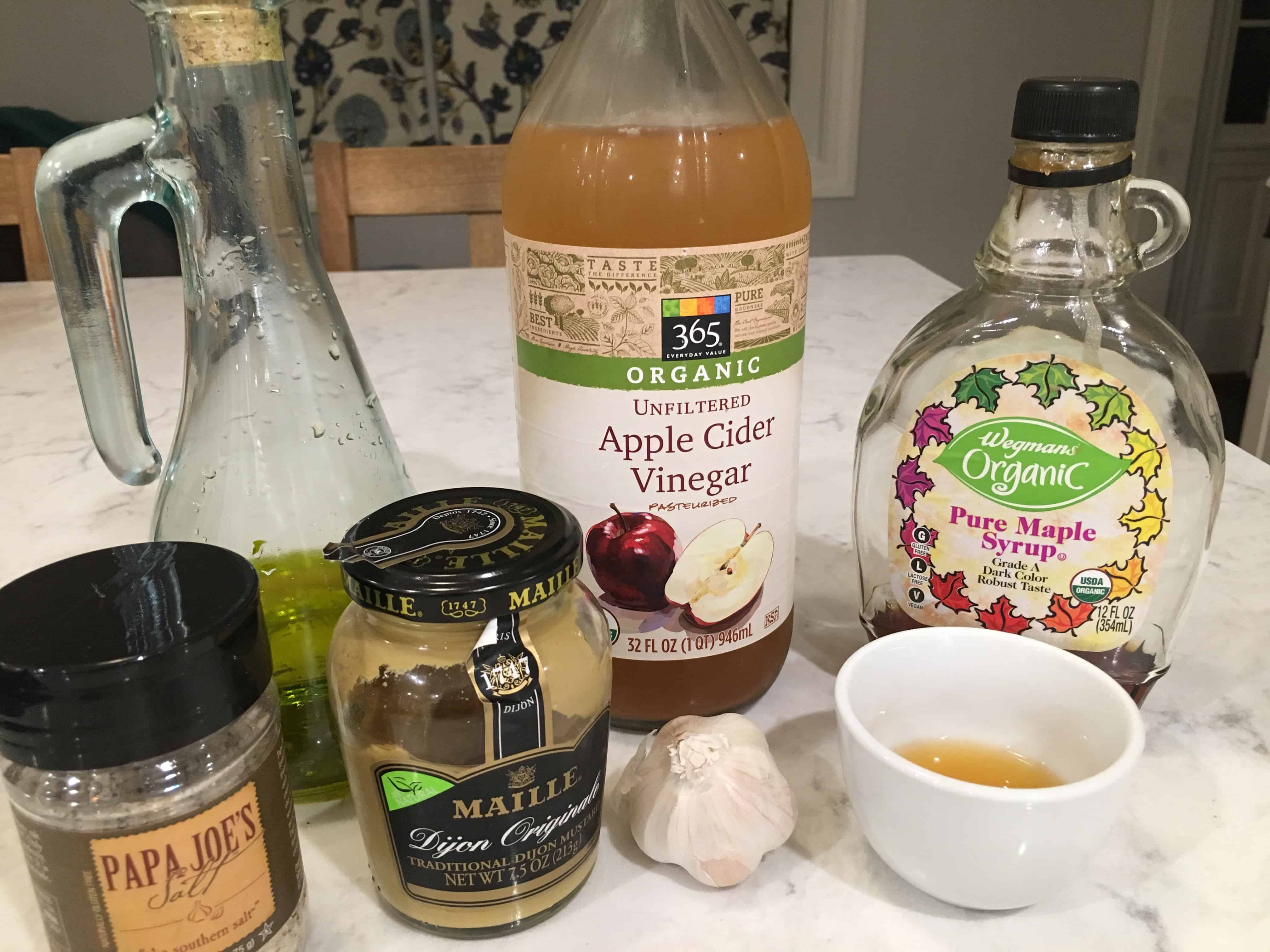 Dijon Apple Cider Vinaigrette Maple and Thyme