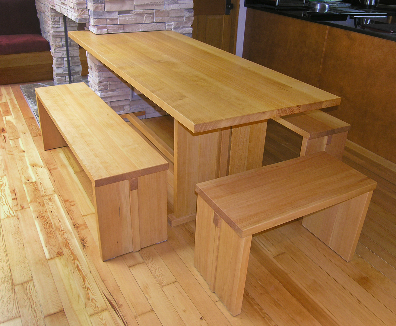 MapleArt Custom Wood Furniture, Vancouver, BCHazel Dining Set