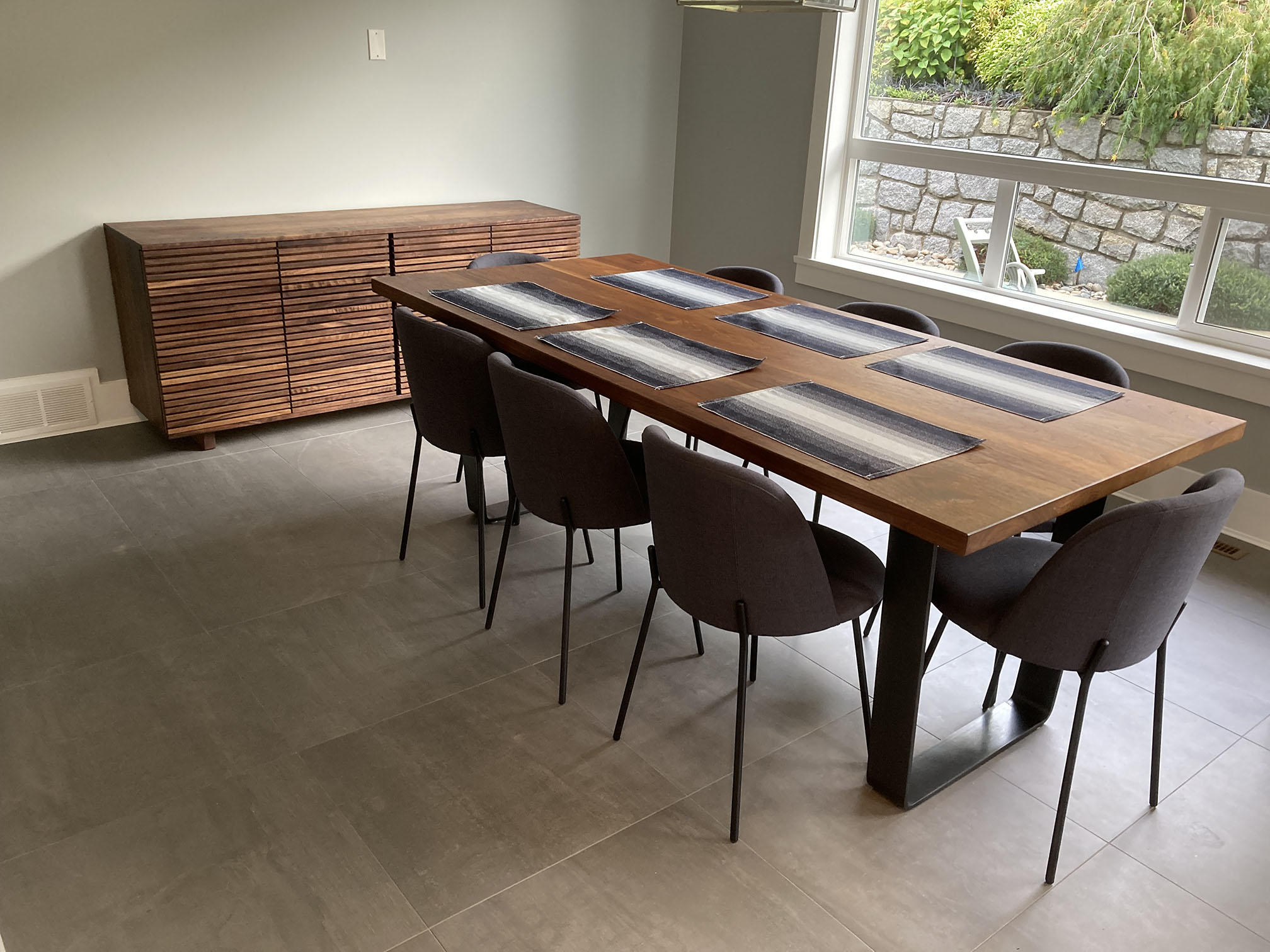 MapleArt Custom Wood Furniture, Vancouver, BCBlack Walnut Dining Table