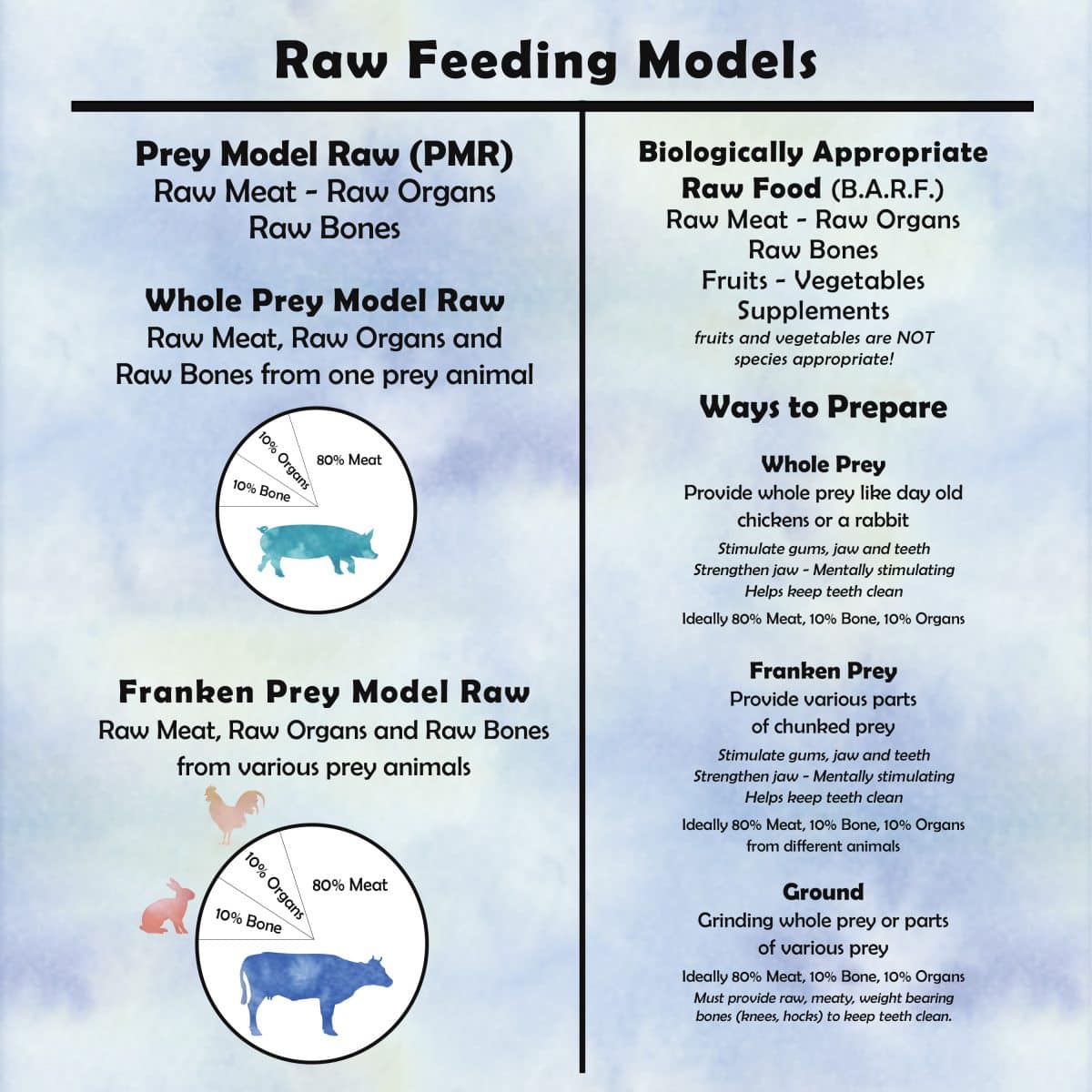 Introduction To Prey Model Raw Diet Feeding Plan Maple Hill Doodles