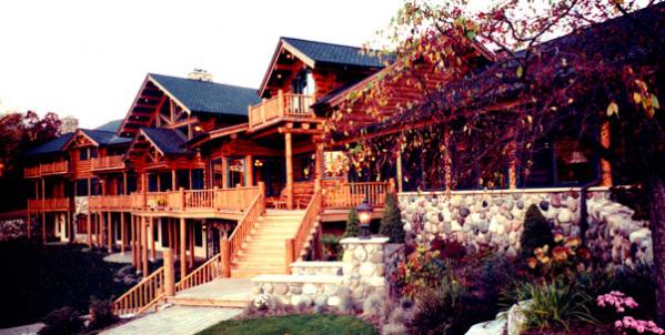 EXTERIORS Maple Island Log Homes