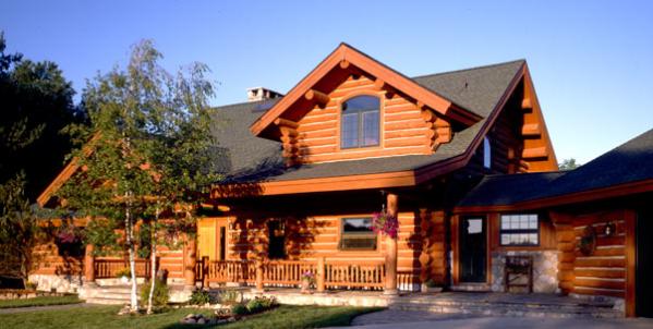 EXTERIORS Maple Island Log Homes
