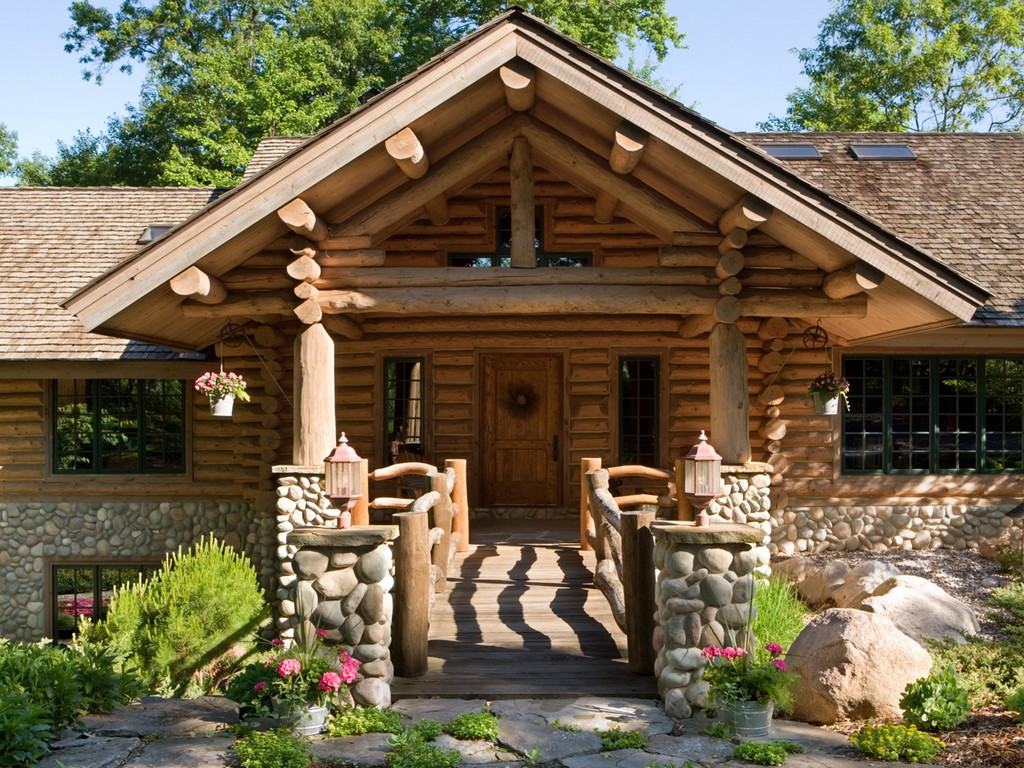 Home Maple Island Log Homes