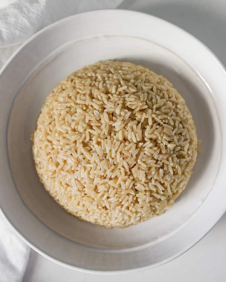 Instant Pot Brown Jasmine Rice Maple Jubilee