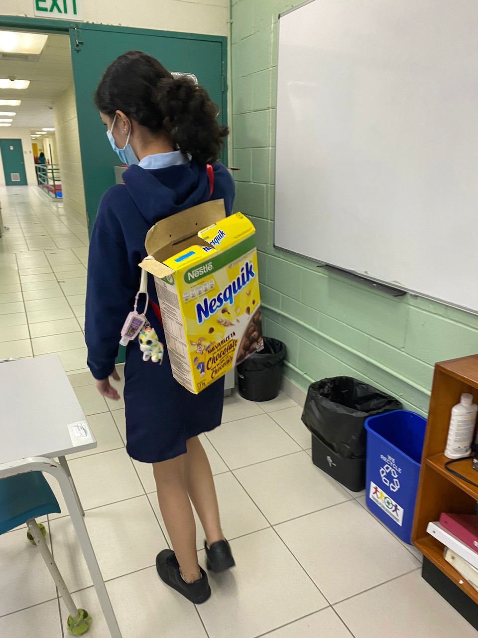 Anything But a Backpack Day! Maple Leaf International School