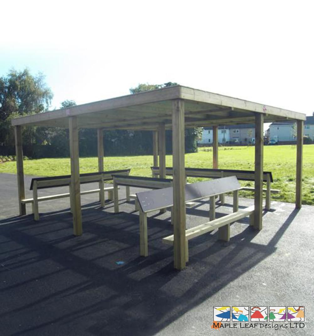 Outdoor Classroom & Study Zone Maple Leaf Designs