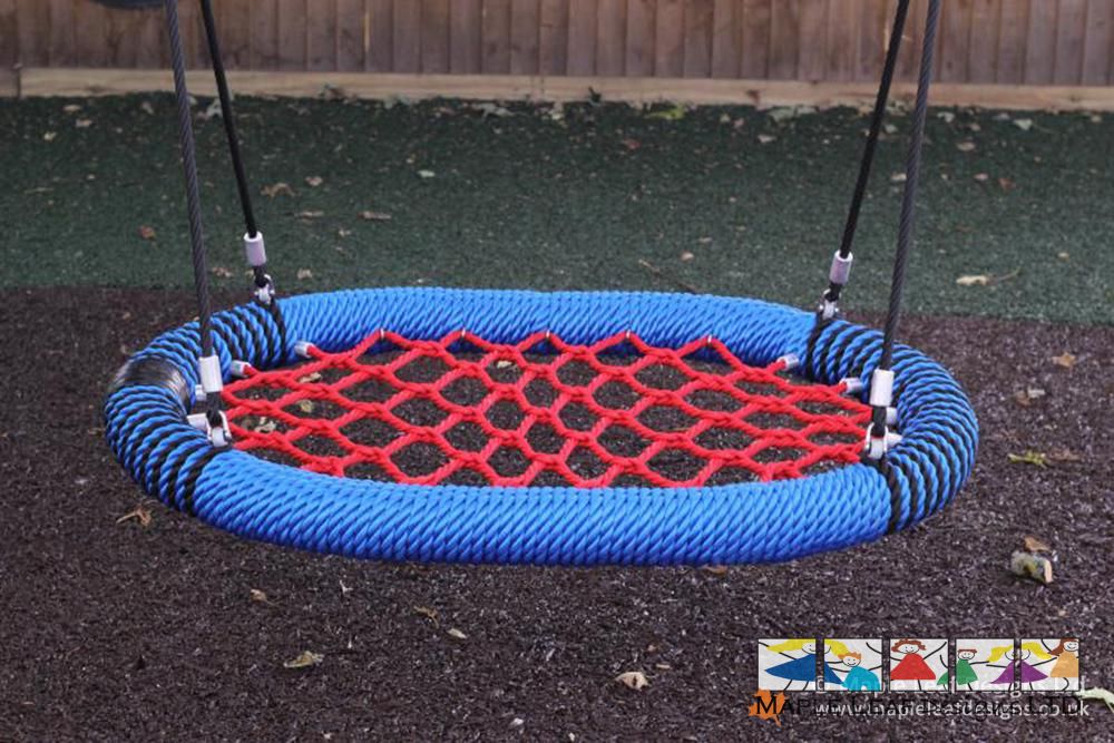 Birds Nest Swing by Maple Leaf Designs. The OneStop Playground