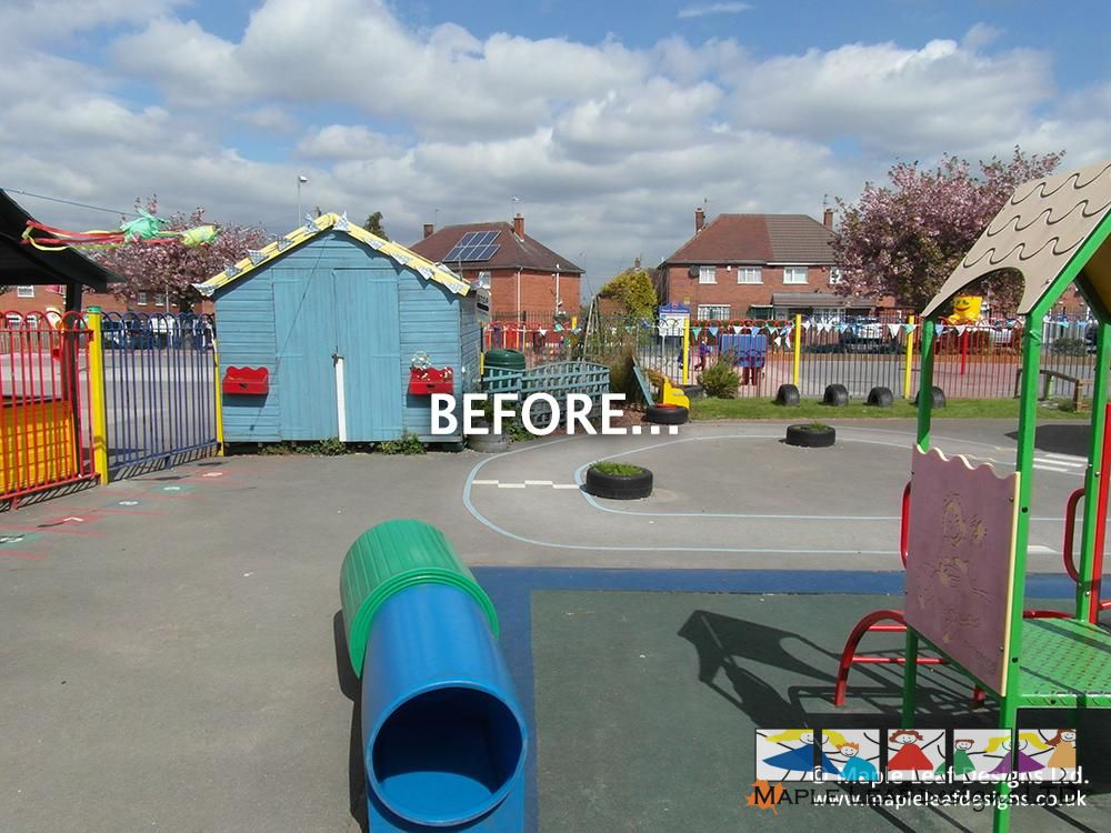 Newstead Primary School, StokeonTrent Maple Leaf Designs