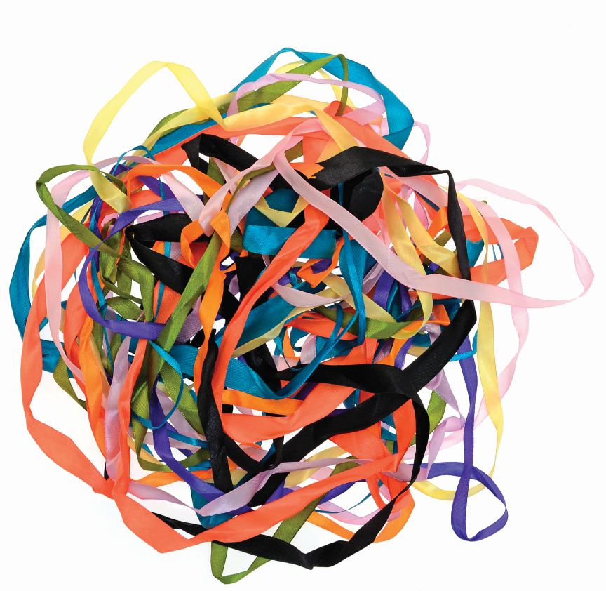 Assorted Ribbons bulk pack 10 x 2 metres Maple Leaf