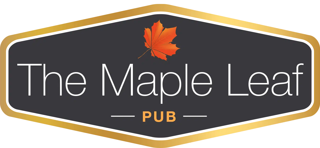 Menu The Maple Leaf Pub Westfield, Massachusetts Sports Bar & Grill