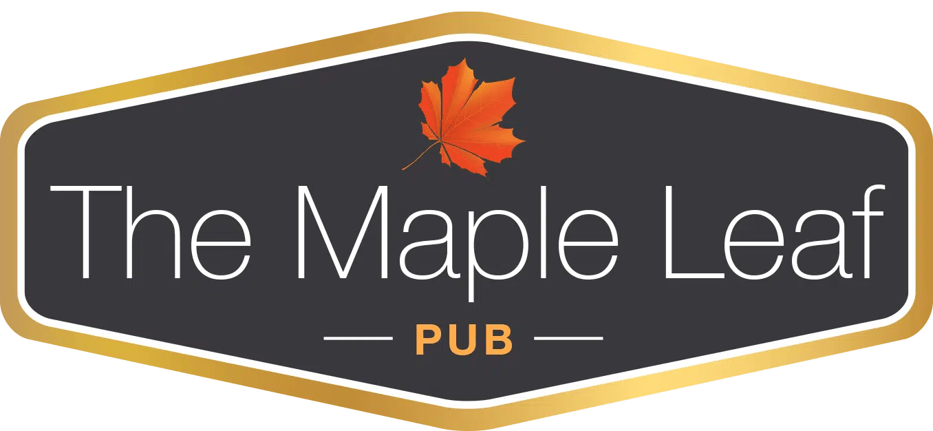 Menu The Maple Leaf Pub Westfield, Massachusetts
