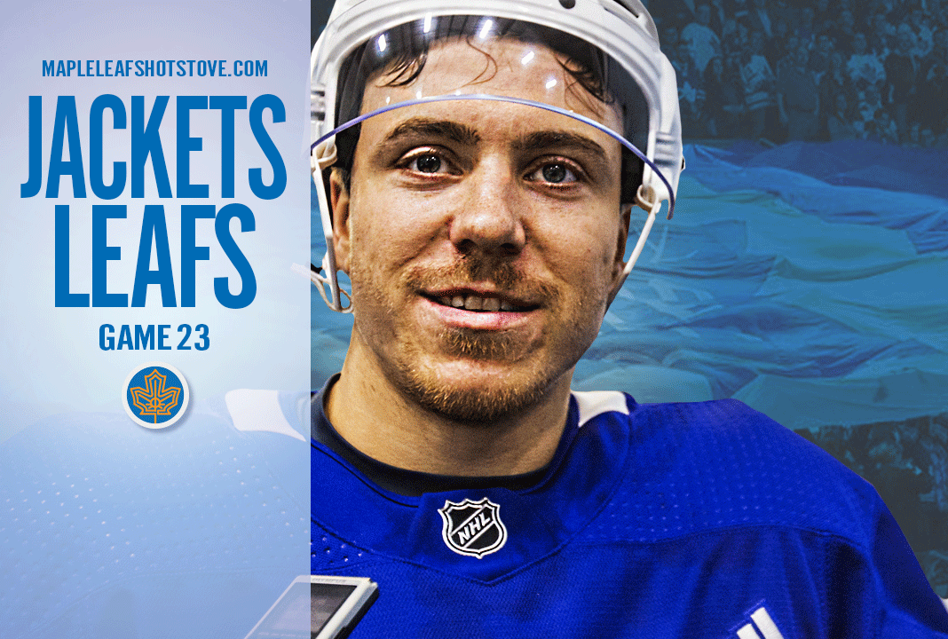 Toronto Maple Leafs vs. Columbus Blue Jackets Game 23 Preview